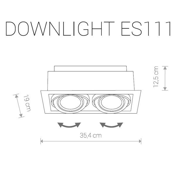 Встраиваемый светильник DOWNLIGHT 9570