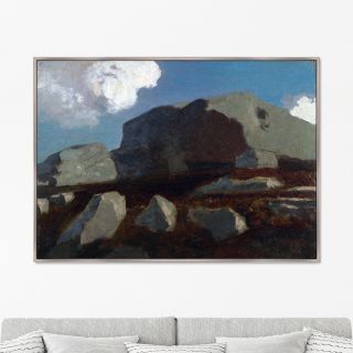 Картина Landscape with Rocks, near Royan, 1875г. BD-1763670