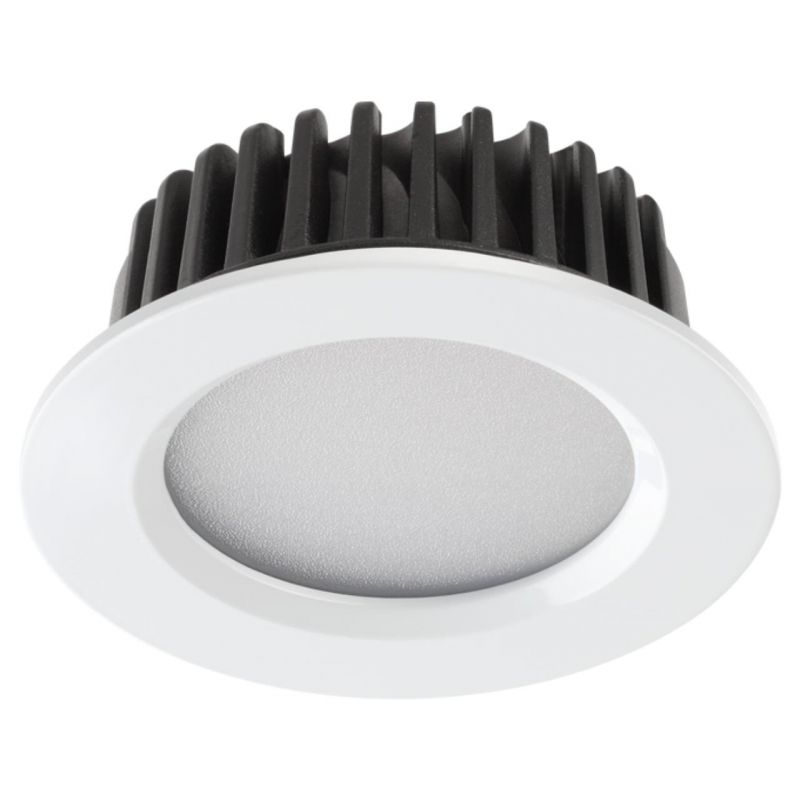 Встраиваемый светильник NovoTech DRUM IP44 LED 4000K 10W 357907 SPOT фото 1