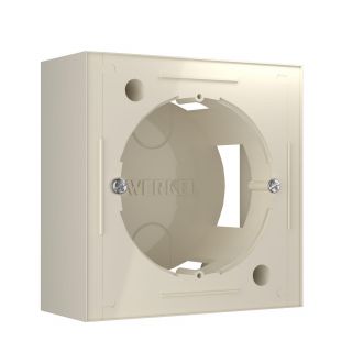 Коробка для накладного монтажа (слоновая кость) Werkel W8000003