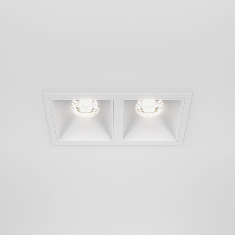 Встраиваемый светильник Maytoni Downlight Alfa LED DL043-02-10W4K-SQ-W