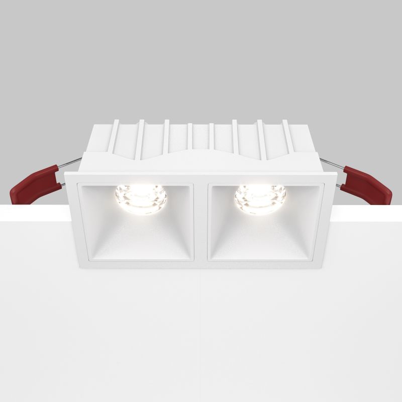 Встраиваемый светильник Maytoni Downlight Alfa LED DL043-02-10W4K-SQ-W