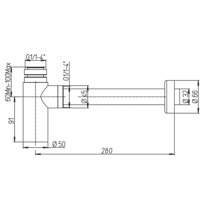 Сифон Paini Cox 78CR849 фото 3