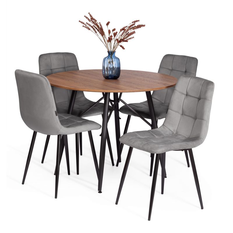 Стул TetChair CHILLY (mod. JSC-220) темно-серый BD-3073213 фото 7