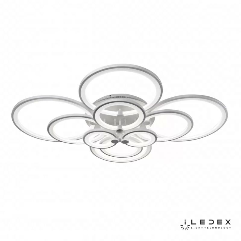 Потолочная люстра iLedex Ring LED A001/10 WH фото 2