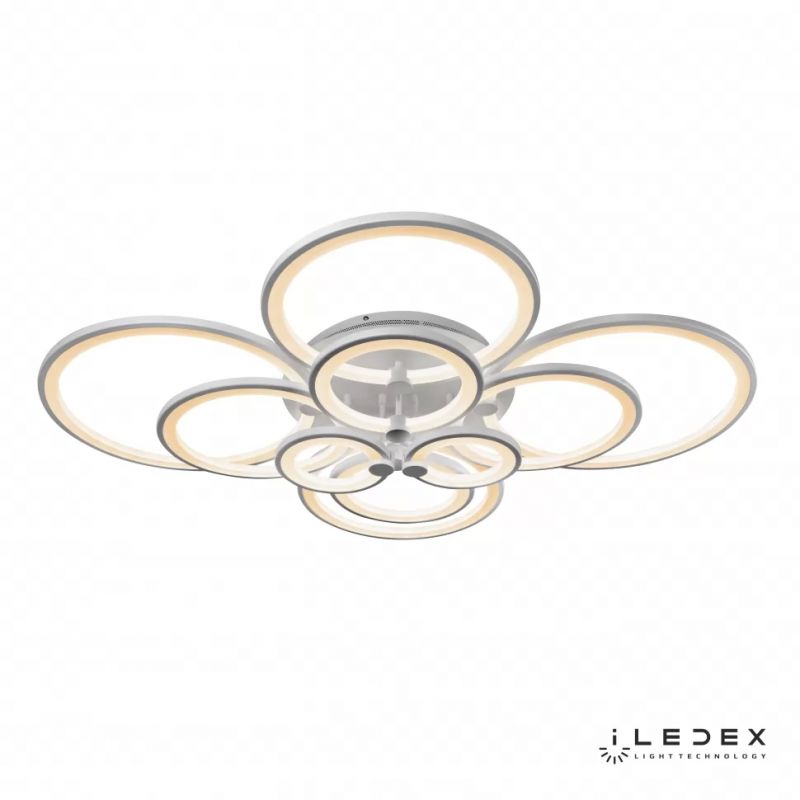 Потолочная люстра iLedex Ring LED A001/10 WH фото 3