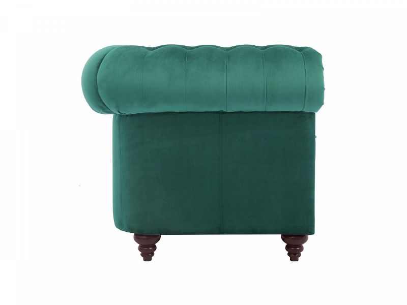 Кресло Chester Classic ОГОГО Обстановочка темно-зеленый BD-1958324