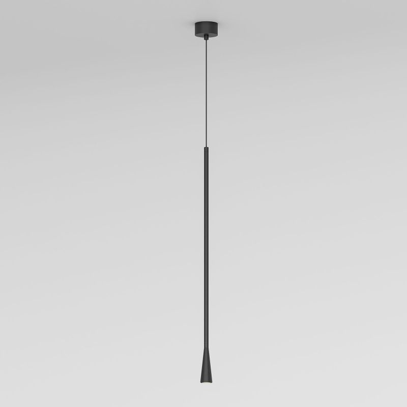 Светильник подвесной светодиодный Elektrostandard Vist 7W 3000K черный 50312 LED фото 2