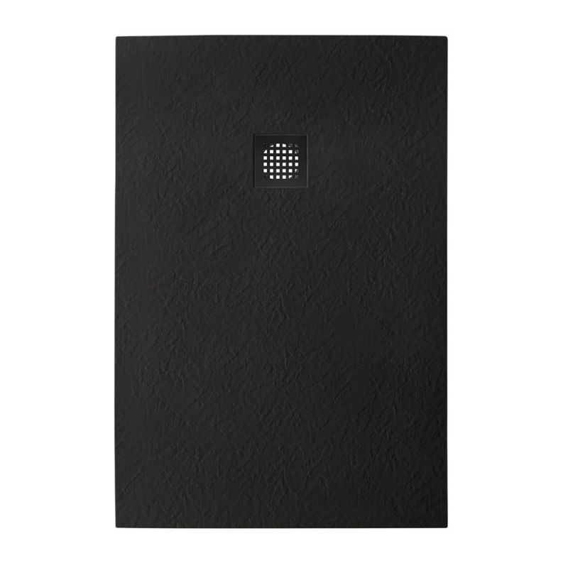 Душевой поддон BelBagno UNO TRAY-MR-UNO-AH-120/80-35-NERO-NO 120x80 черный матовый фото 1