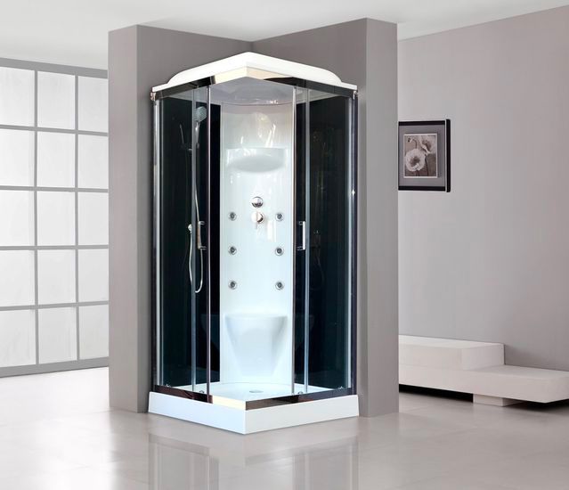 Душевая кабина Royal Bath RB90HP7-BT-CH 90x90 фото 2