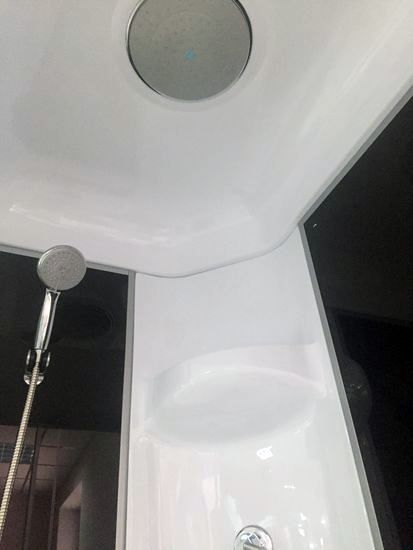 Душевая кабина Royal Bath RB90HP7-BT-CH 90x90 фото 3