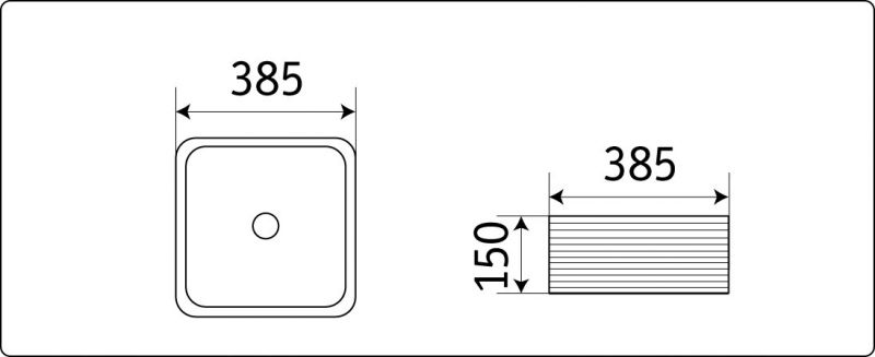 Раковина CeramaLux N W1531А