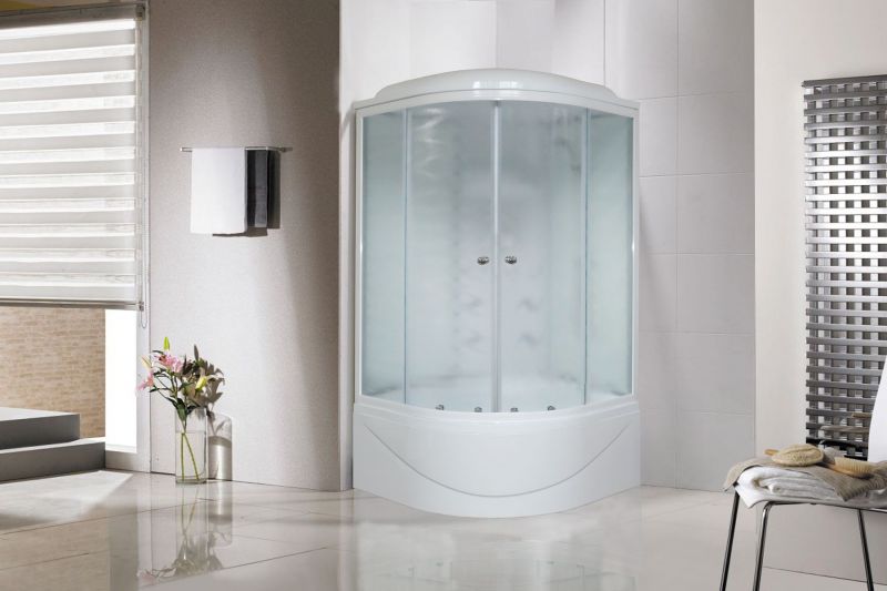 Душевая кабина Royal Bath ВК RB100BK3-WC 100x100