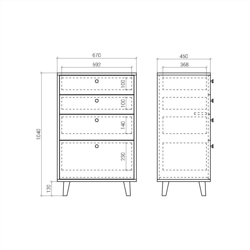 Комод The IDEA Twin BD-1964529