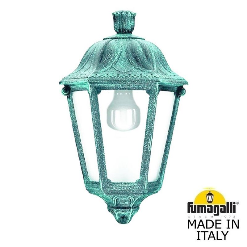 Уличный светильник на стену FUMAGALLI IESSE медь, прозрачный M22.000.000.VXF1R фото 1