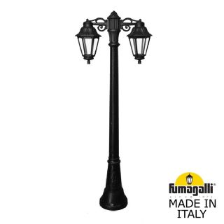 Садовый светильник-столб FUMAGALLI ANNA черный, прозрачный E22.158.S20.AXF1RDN