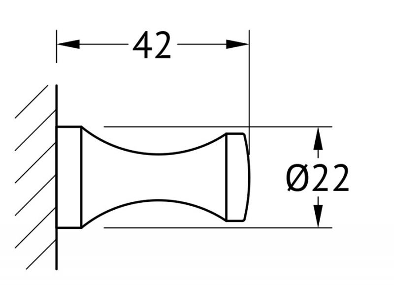 Крючок FBS Standard UNI 002