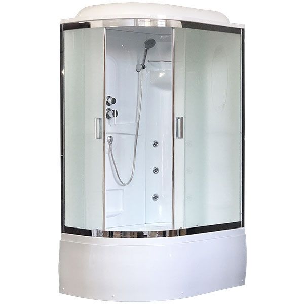 Душевая кабина Royal Bath RB8120BK2-M-CH-R 80x120