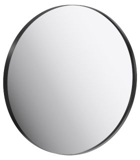 Зеркало круглое 80см, цвет чёрный Aqwella RM RM0208BLK