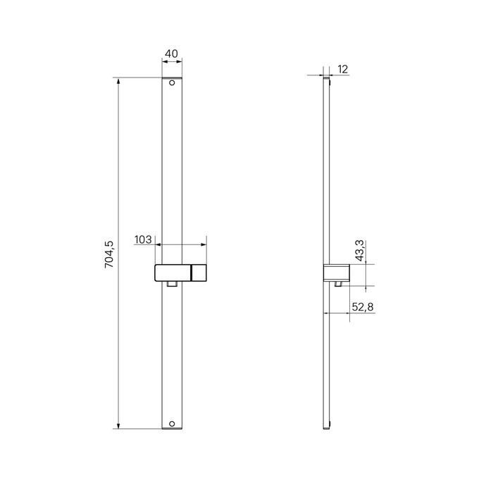 Душевая стойка Iddis Optima Home OPH70C0i17 хром