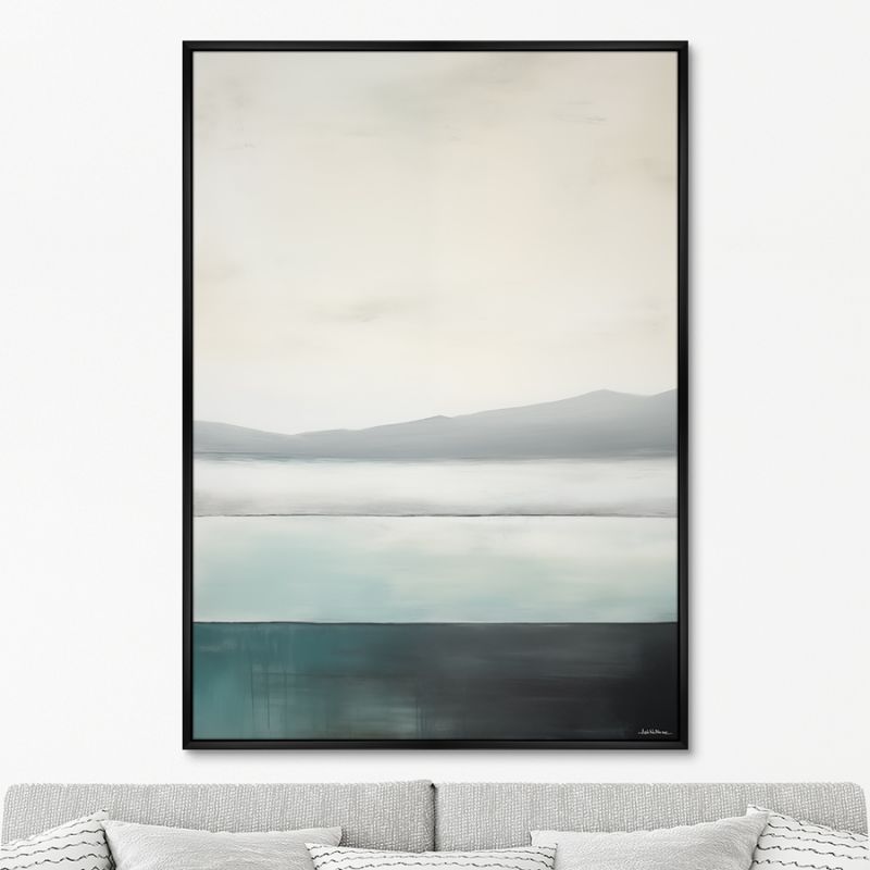 Репродукция картины ArtNoMore на холсте Landscape collection, Aquarium, No 2, 2024г. фото 1