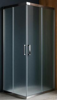 Душевой уголок Royal Bath HPD RBHPD-C-CH 115 профиль хром, стекло прозрачное