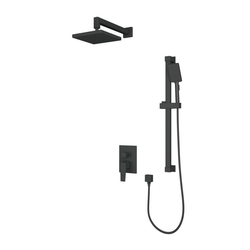 Душевая система Rush Thira TR3635-41Black черная матовая фото 1