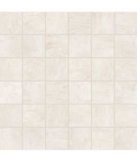 Мозаика Rex ARDOISE BLANC MOSAICO 5x5 GRIP 30x30