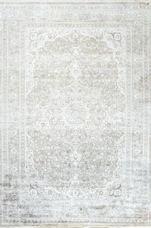 Турецкий ковер из эвкалиптового шёлка и акрила Carpet «VERSAİLLES PALACE» M440G-SH.CREAM-CREAM 200 x 290 см