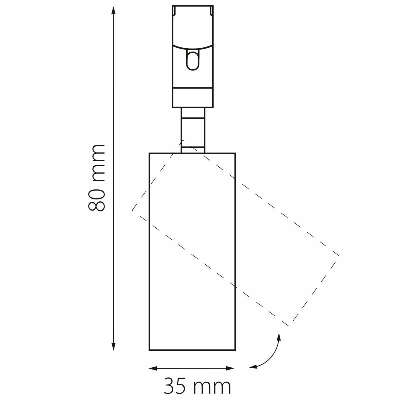 Светильник для трека Lightstar DUE 207137 фото 2