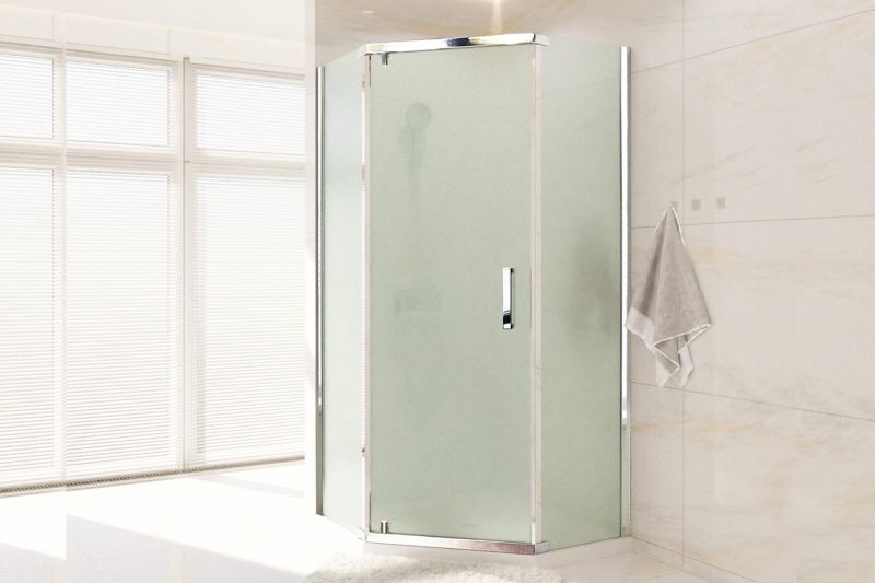 Душевой уголок Royal Bath TR RB1080TR-C-CH 100 стекло матовое/профиль хром фото 1