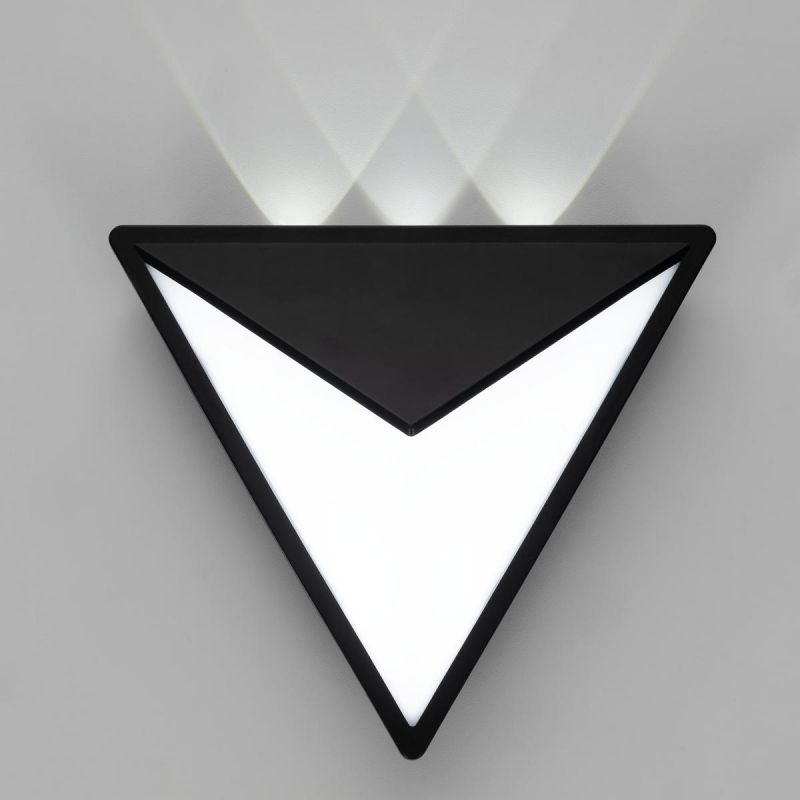Уличный настенный светильник Citilux DOMUS влагозащищенный, LED, белый свет (4000К), 24W CLU0804BK фото 2