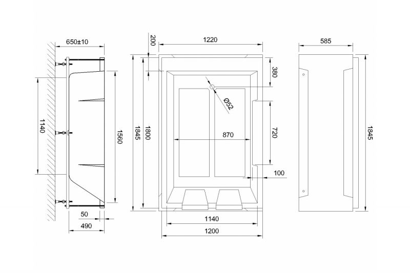 Акриловая ванна Royal Bath Triumph Comfort RB665100CO 184,5x120