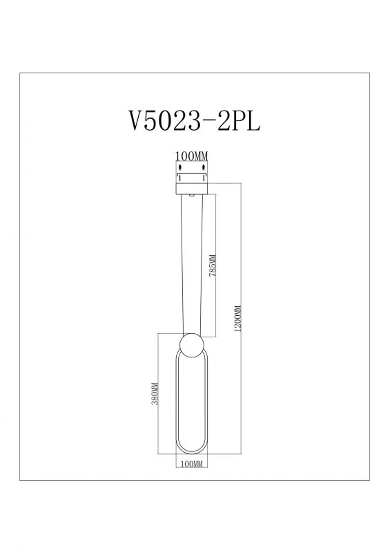 Светильник Moderli Store V5023-2PL фото 3