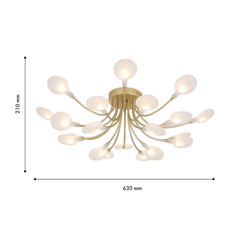 Потолочная люстра F-Promo Skein G4 3W 4197-20C фото 3