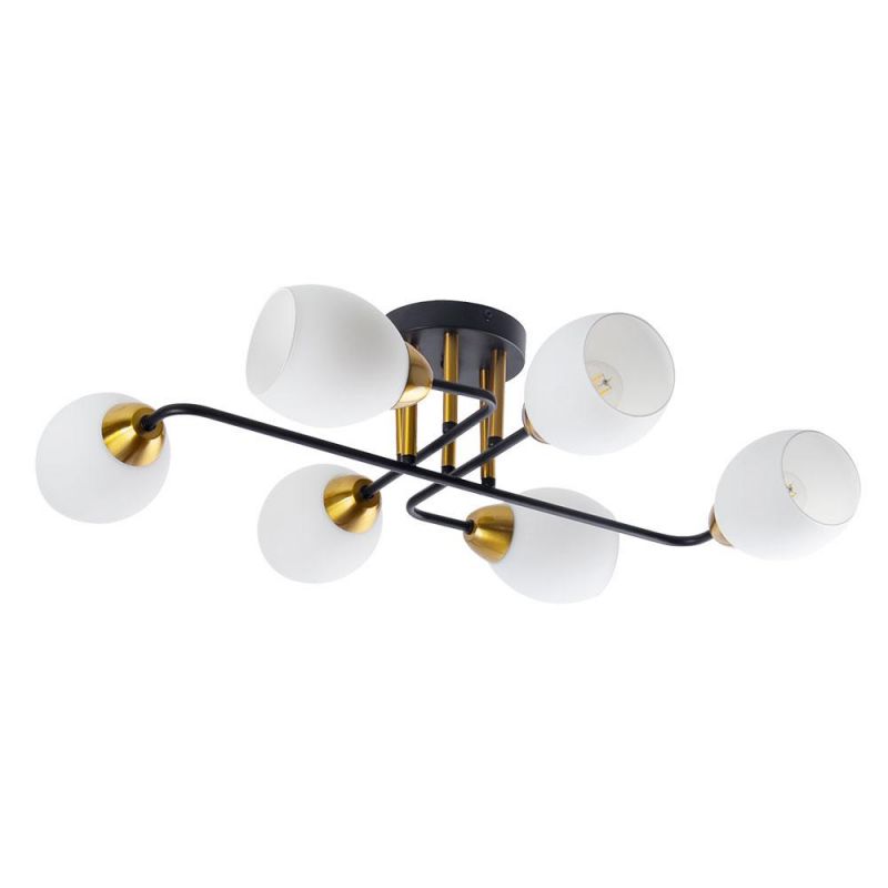 Потолочная люстра Arte Lamp ANDREA E27 60W A8141PL-6BK фото 1
