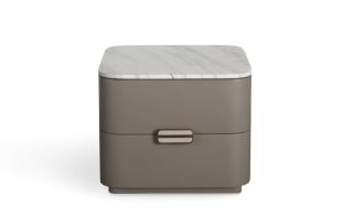 Тумбочка с мраморной столешницей Garda Decor BD-3145131