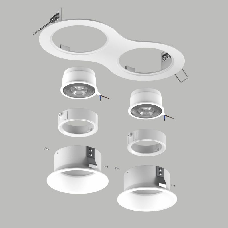 Комплект со светильником Lightstar Domino D6260606WMOD фото 2