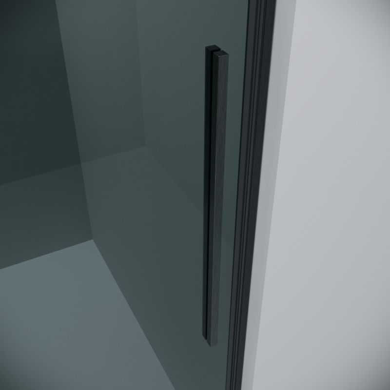 Душевой уголок Grossman Galaxy 120.K33.01.1410.42.10, 140х100 см, профиль графит сатин, стекло тонированное фото 10