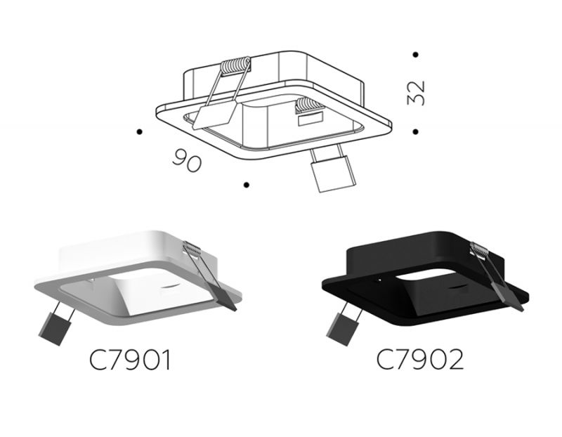 Корпус светильника Ambrella DIY Spot C7901