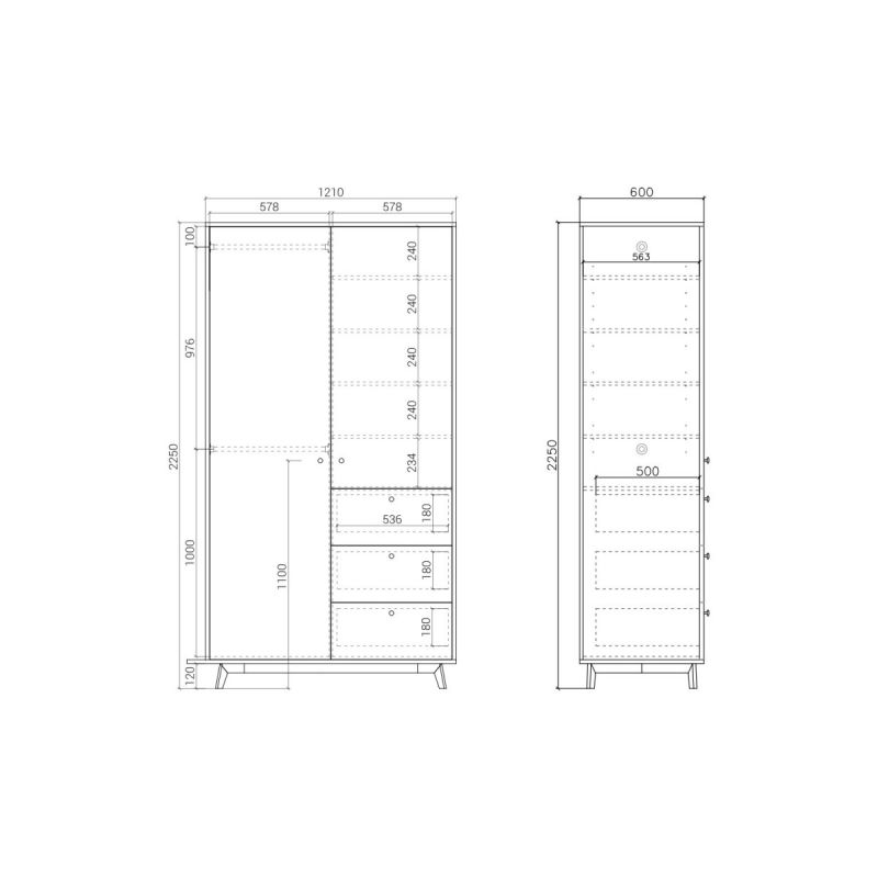 Шкаф The IDEA Frame BD-1964728