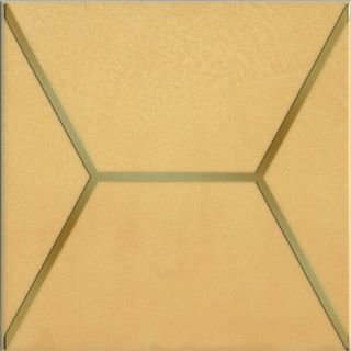 Kerama Marazzi OP/B181/17064 Декор Витраж желтый 15x15x6,9