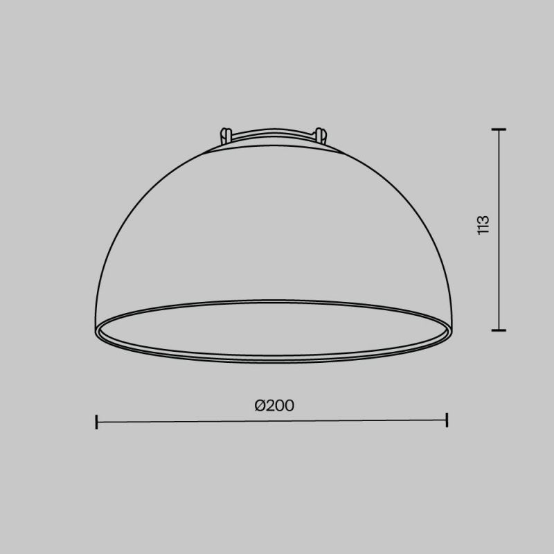 Трековый светильник Maytoni Bowl TR126B-20W4K-B, черный