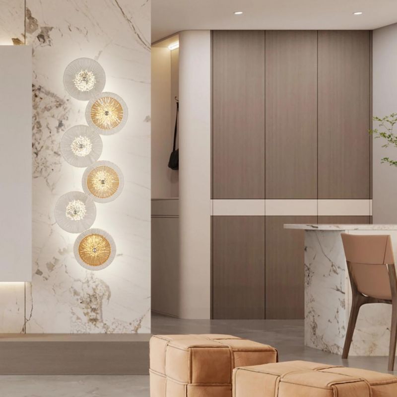 Настенный светильник светодиодный Arte Milano AM-1252B 6.1252B.D250.H700.LED Ni фото 5