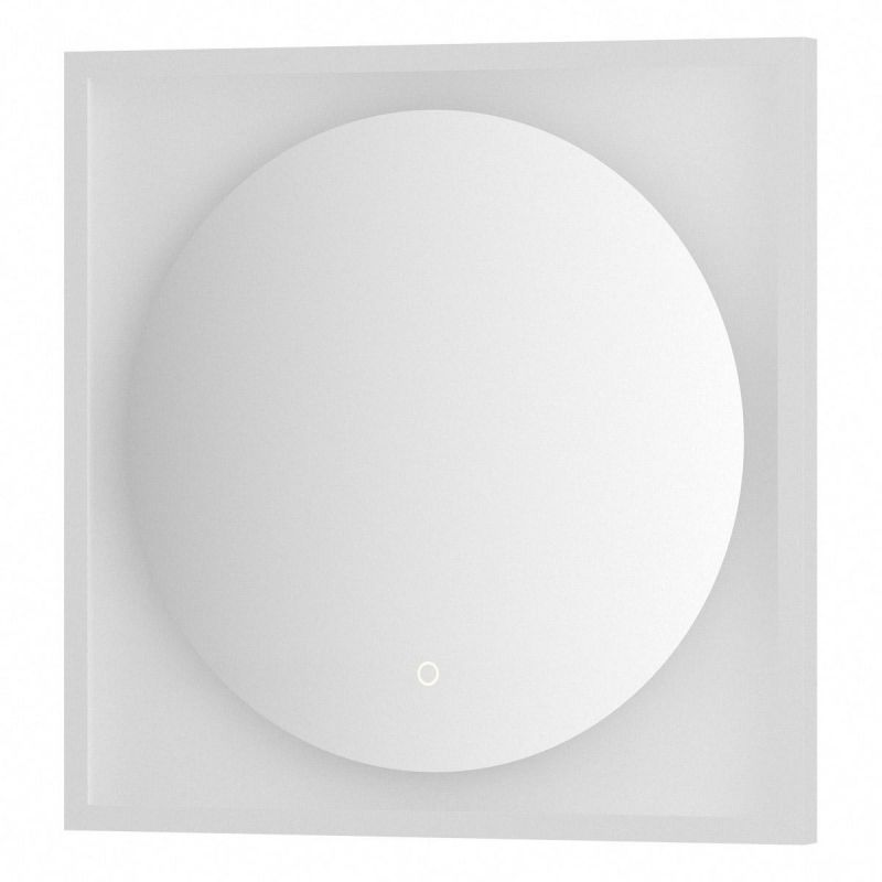 Зеркало для ванной DEFESTO ECLIPSE DF 2236S с LED-подсветкой и сенсорным выключателем Ø60см фото 1