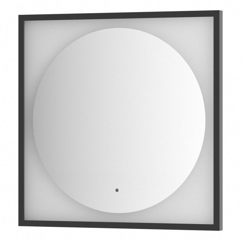 Зеркало для ванной DEFESTO ECLIPSE DF 2232R с LED-подсветкой и ИК - выключателем Ø70см фото 1