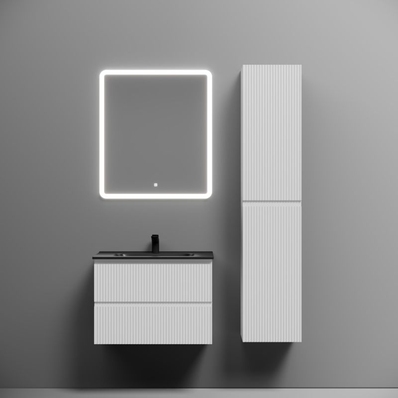 Тумба под раковину подвесная SANCOS SNOB R SNR70W Bianco 69 см R фото 8