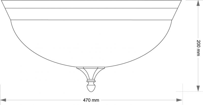 Потолочная люстра KUTEK DECOR KLOSZ DEC-PLM-3(P) фото 3