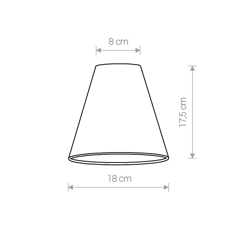 Абажур Nowodvorski Cameleon Cone S 8416