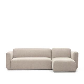 Модульный диван с правым/левым шезлонгом бежевого цвета 263 см Neom  La Forma (ex Julia Grup) BD-2607702